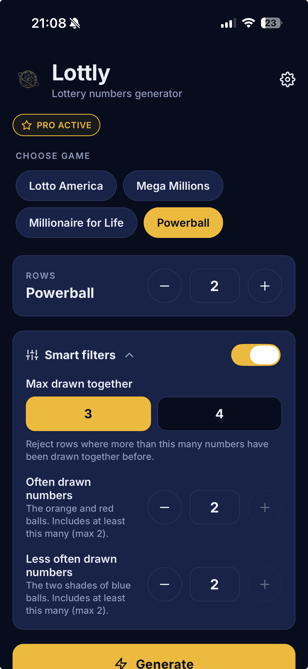 Smart filters